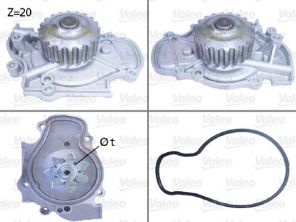 Valeo 506321 - Vodné čerpadlo -