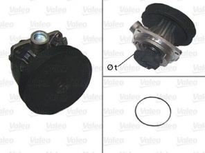 Valeo 506613 - Vodné čerpadlo -