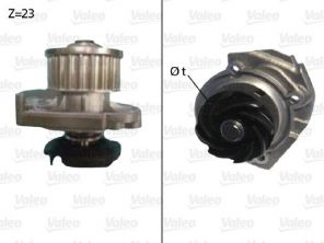 Valeo 506686 - Vodné čerpadlo -