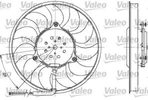 Valeo 698611 - Ventilátor motora -