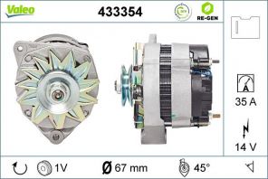 Valeo 433354 - Alternátor -