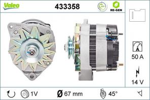 Valeo 433358 - Alternátor -