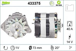 Valeo 433375 - Alternátor -