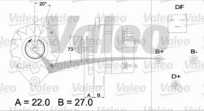 Valeo 433392 - Alternátor -