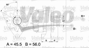 Valeo 433440 - Alternátor -