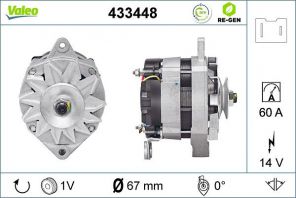 Valeo 433448 - Alternátor -