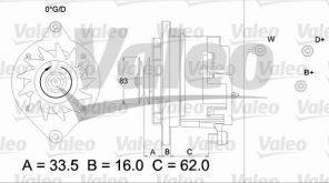 Valeo 436105 - Alternátor -