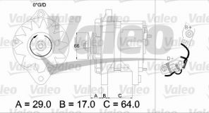 Valeo 436112 - Alternátor -
