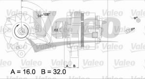 Valeo 436118 - Alternátor -