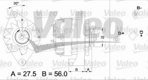 Valeo 436161 - Alternátor -