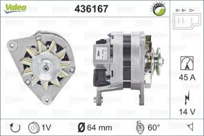 Valeo 436167 - Alternátor -