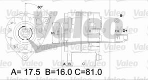 Valeo 436173 - Alternátor -