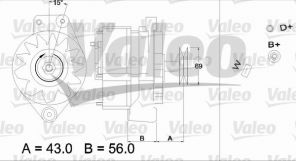 Valeo 436193 - Alternátor -
