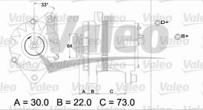 Valeo 436235 - Alternátor -