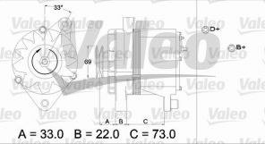 Valeo 436236 - Alternátor -