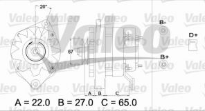 Valeo 436247 - Alternátor -