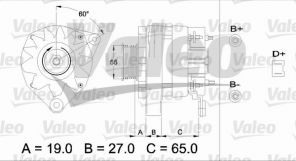 Valeo 436253 - Alternátor -