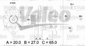 Valeo 436256 - Alternátor -