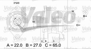 Valeo 436275 - Alternátor -
