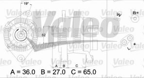 Valeo 436276 - Alternátor -
