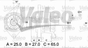 Valeo 436277 - Alternátor -
