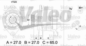 Valeo 436279 - Alternátor -