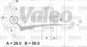 Valeo 436295 - Alternátor -