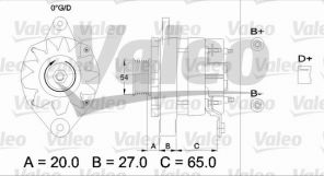 Valeo 436309 - Alternátor -