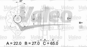 Valeo 436316 - Alternátor -