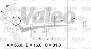 Valeo 436330 - Alternátor -