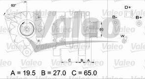 Valeo 436335 - Alternátor -