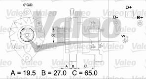 Valeo 436372 - Alternátor -