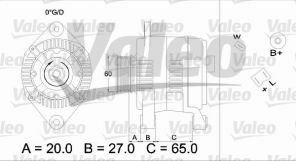 Valeo 436382 - Alternátor -