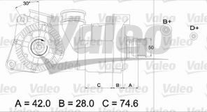Valeo 436385 - Alternátor -
