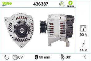 Valeo 436387 - Alternátor -