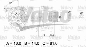 Valeo 436389 - Alternátor -