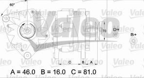 Valeo 436398 - Alternátor -