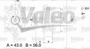 Valeo 436400 - Alternátor -