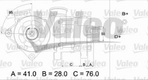 Valeo 436410 - Alternátor -