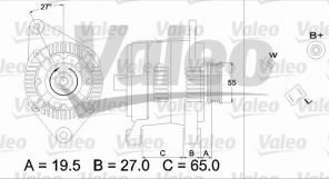 Valeo 436447 - Alternátor -