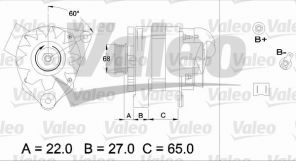 Valeo 436457 - Alternátor -