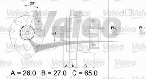 Valeo 436461 - Alternátor -