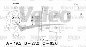 Valeo 436462 - Alternátor -