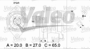 Valeo 436463 - Alternátor -