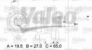 Valeo 436469 - Alternátor -