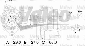 Valeo 436470 - Alternátor -