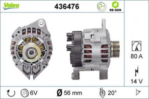 Valeo 436476 - Alternátor -
