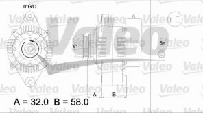 Valeo 436521 - Alternátor -