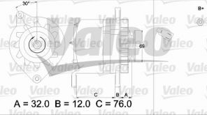 Valeo 436526 - Alternátor -
