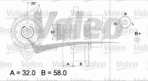 Valeo 436536 - Alternátor -